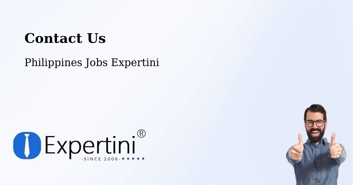 Contact Expertini – Binmaley - Philippines Jobs Expertini