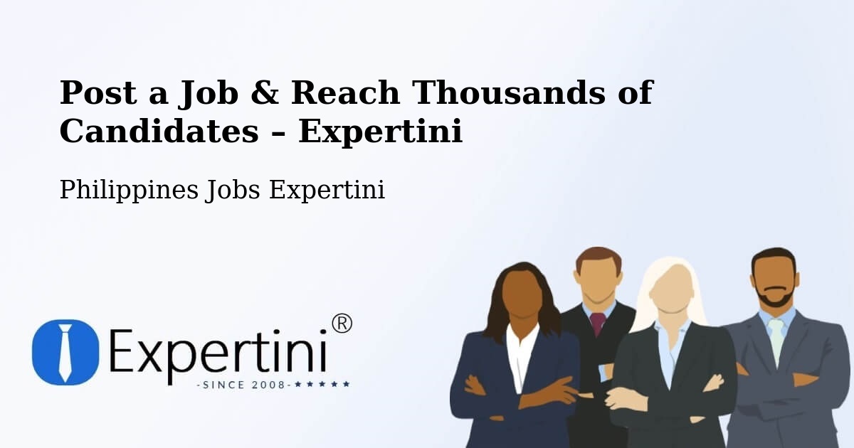 Post a Job in Binmaley – Hire the Right Talent - Binmaley, Philippines Jobs Expertini